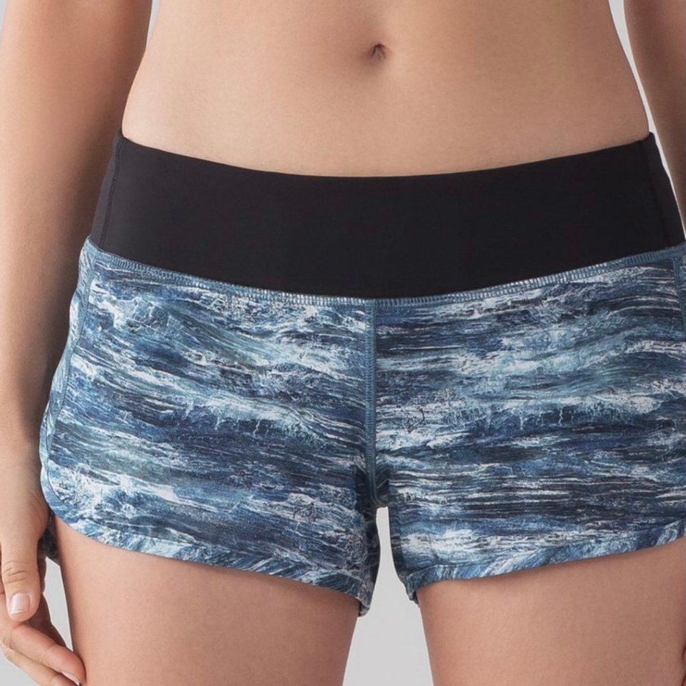 Lululemon Speed Short Ariel Drift Size 6